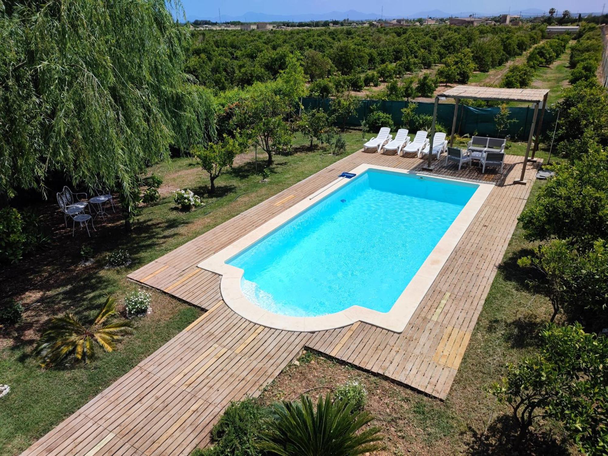 Villa Els Tarongers Perfect For Families Or Friends Sa Pobla Exterior foto